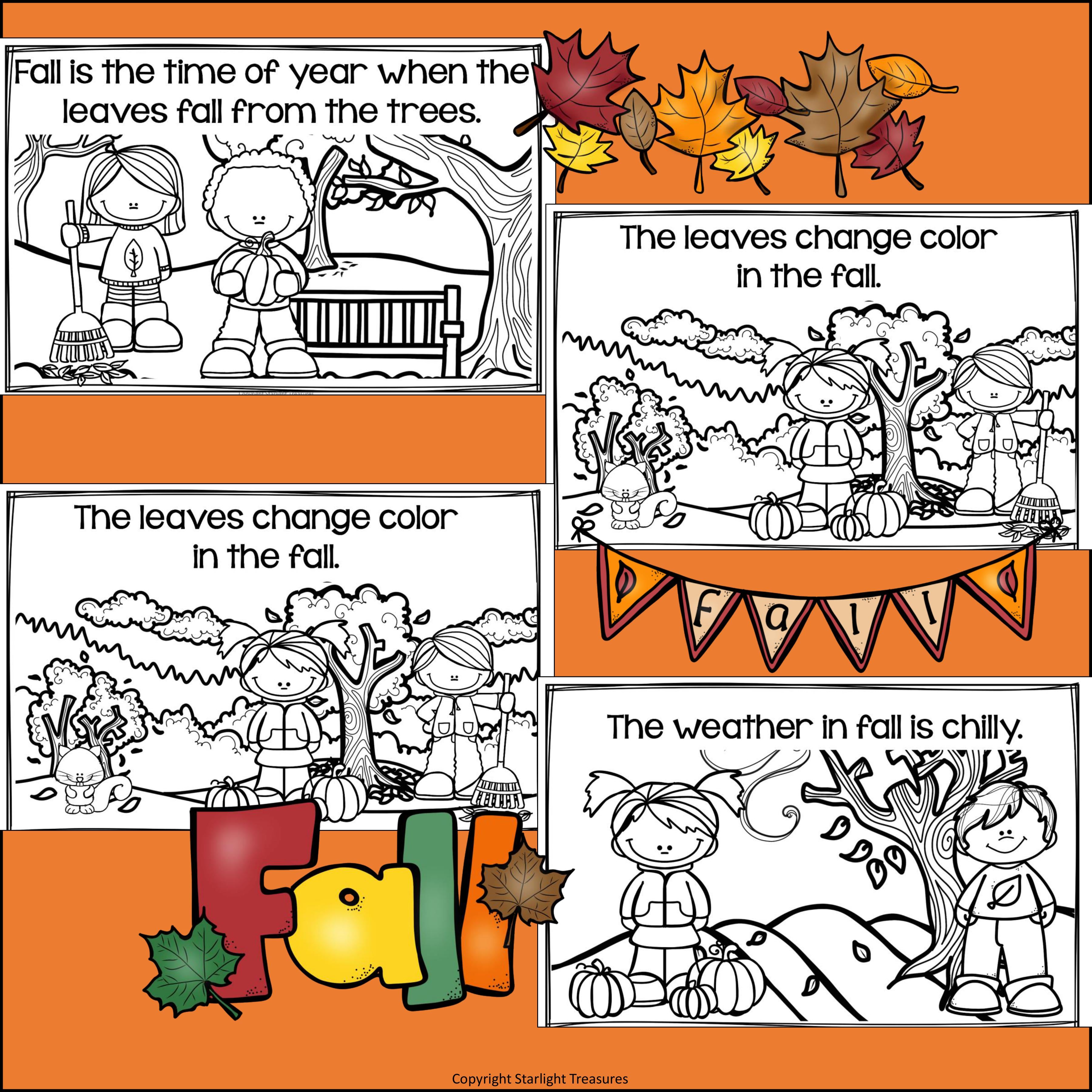 The Seasons Mini Book for Early Readers: The Four Seasons
