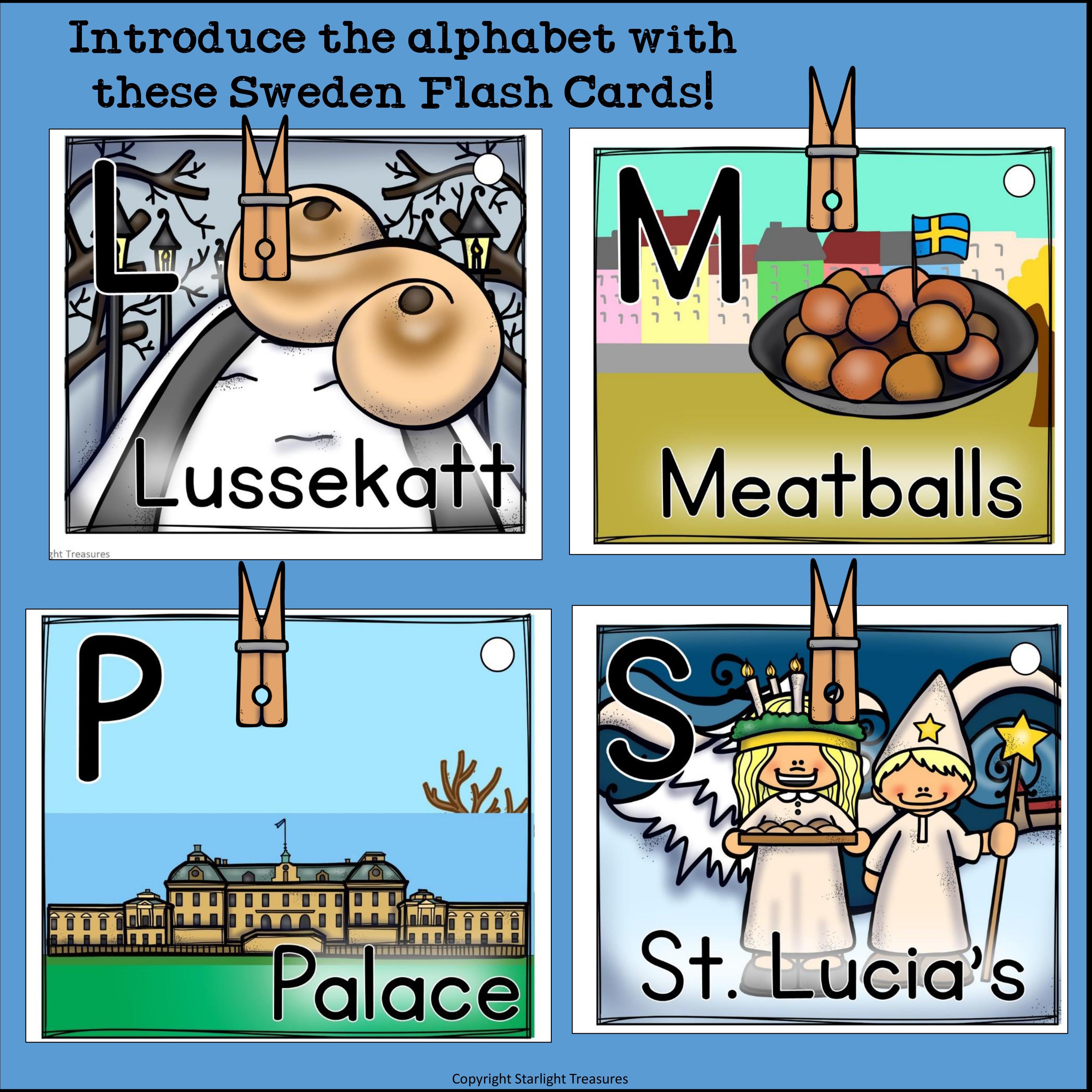 Sweden Flash Cards