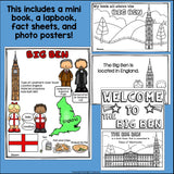Big Ben Complete Unit for Early Learners - World Landmarks