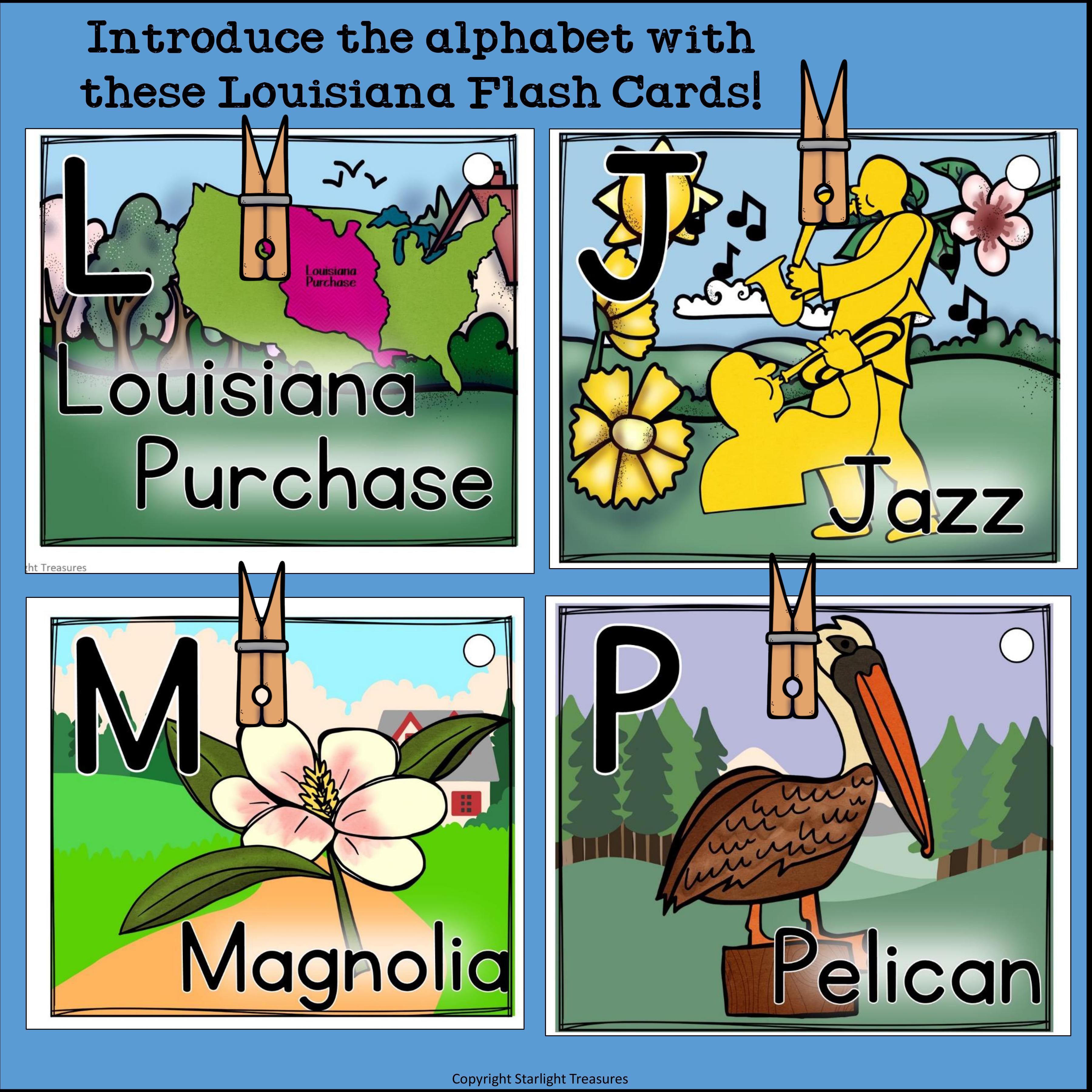 Louisiana Flash Cards