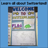 Switzerland Lapbook for Early Learners - A Country Study