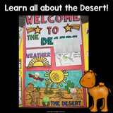 Desert Lapbook for Early Learners - Animal Habitats