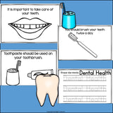 Dental Health Mini Book for Early Readers: Dental Health Month