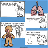 Human Body Systems: Respiratory System Mini Book for Early Readers