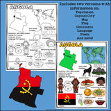 Angola Fact Sheet for Early Readers