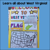 West Virginia Lapbook for Early Learners - A State Study