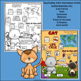 Cat Fact Sheet for Early Readers