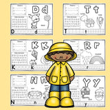 Worksheets for A-Z - Spring Theme