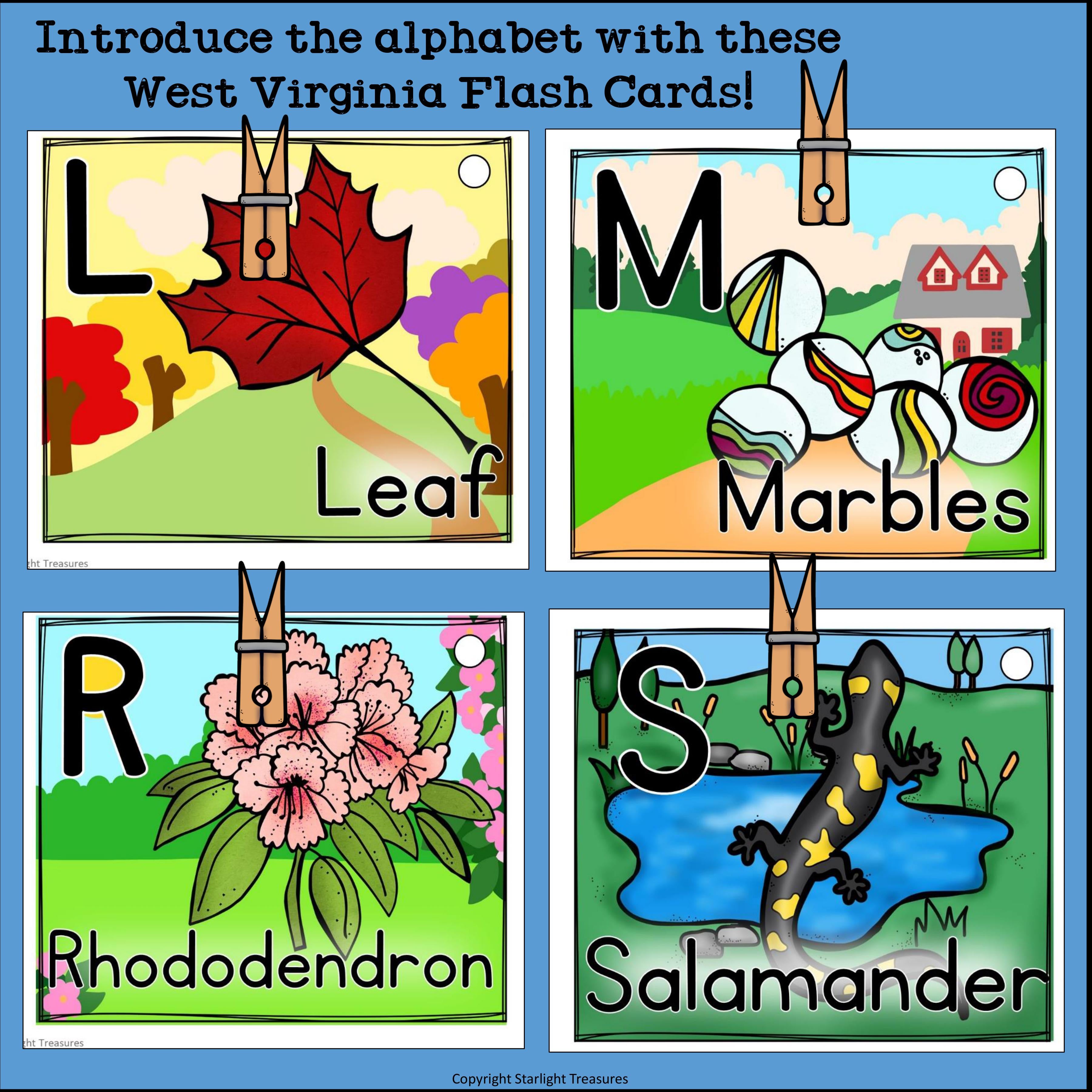 West Virginia Flash Cards