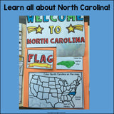 North Carolina Lapbook for Early Learners - A State Study