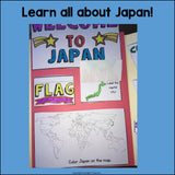 Japan Lapbook for Early Learners - A Country Study