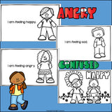 My Emotions and Feelings Mini Book for Early Readers