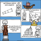 Leif Eriksson Mini Book for Early Readers: Early Explorers