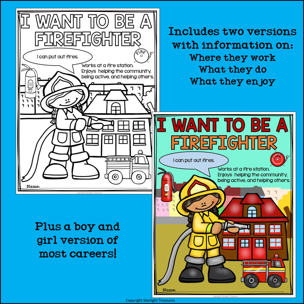 Career Fact Sheets: Community Helpers