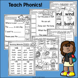 Ending Blends Worksheets and Activities for Early Readers