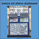Alabama Lapbook for Early Readers
