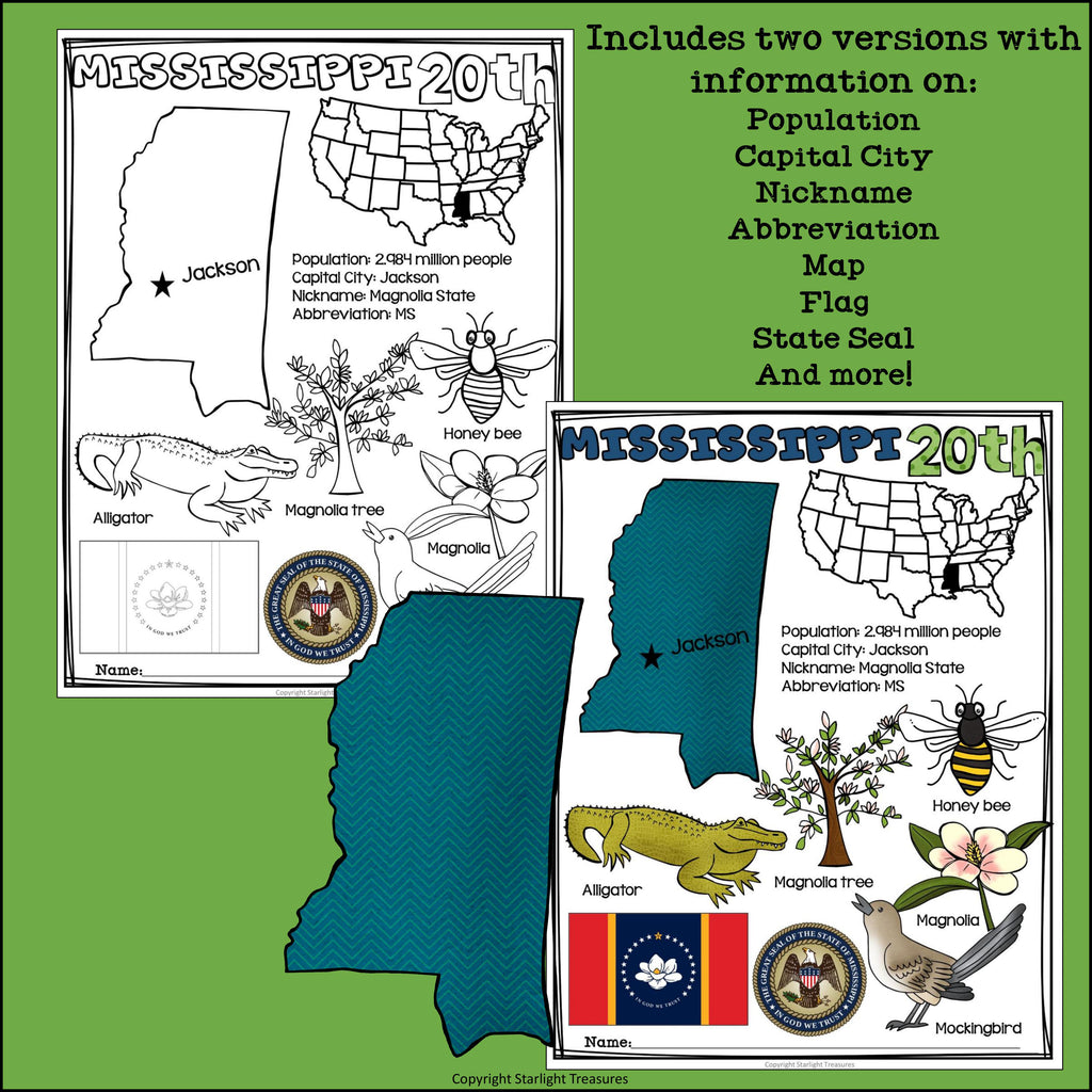 Mississippi Fact Sheet  - A State Study