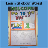 Wales Lapbook for Early Learners - A Country Study