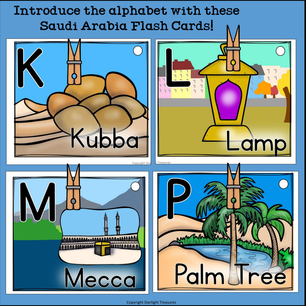 Saudi Arabia Flash Cards