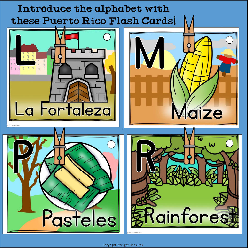 Puerto Rico Flash Cards