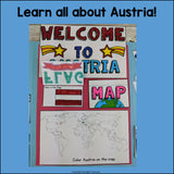 Austria Lapbook for Early Learners - A Country Study