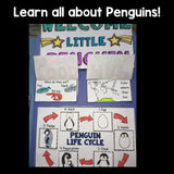 Penguins Lapbook for Early Learners 