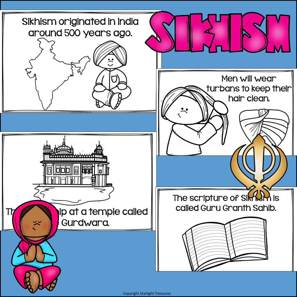 Sikhism Mini Book for Early Readers: World Religions