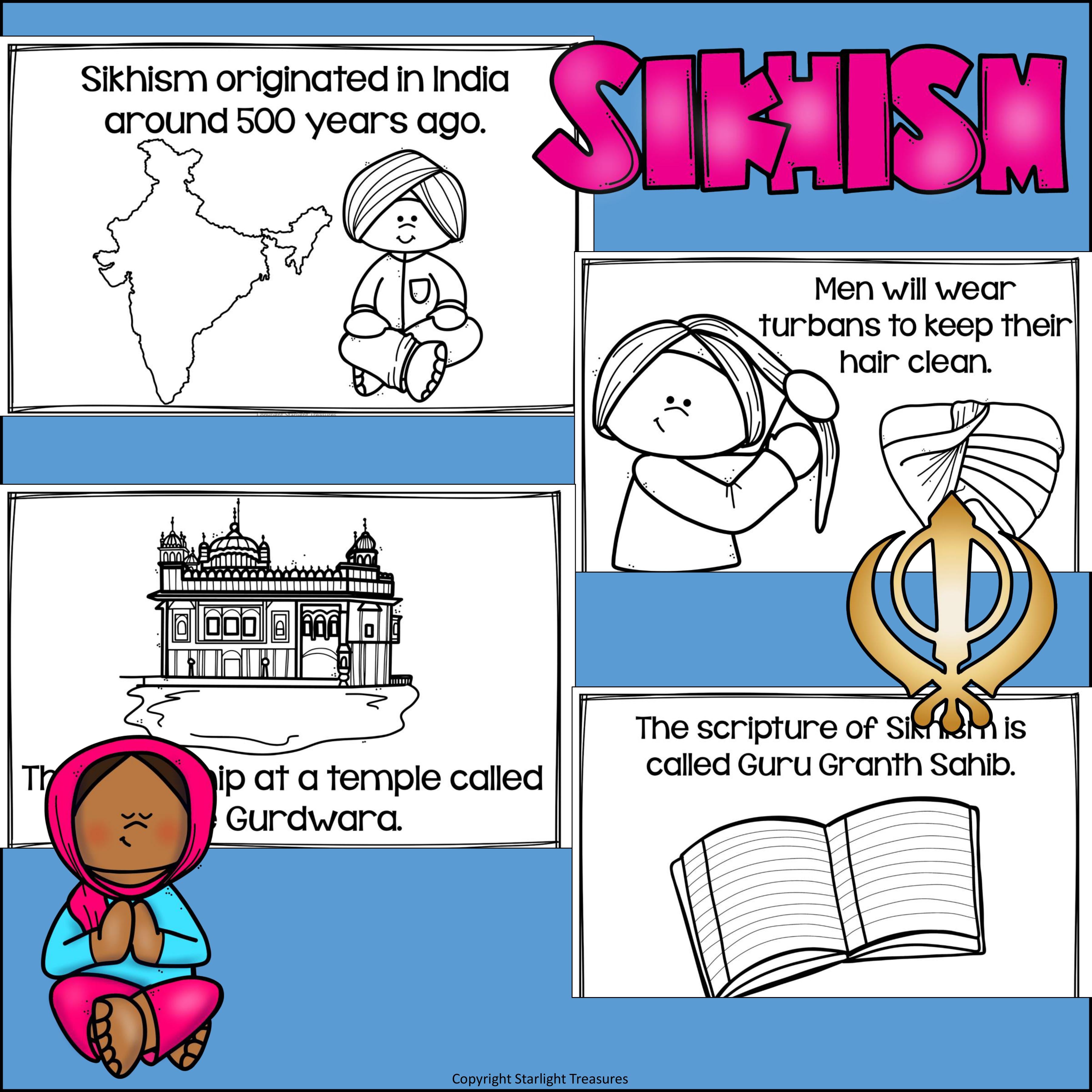 Sikhism Mini Book for Early Readers: World Religions