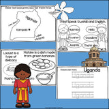 Uganda Mini Book for Early Readers - A Country Study