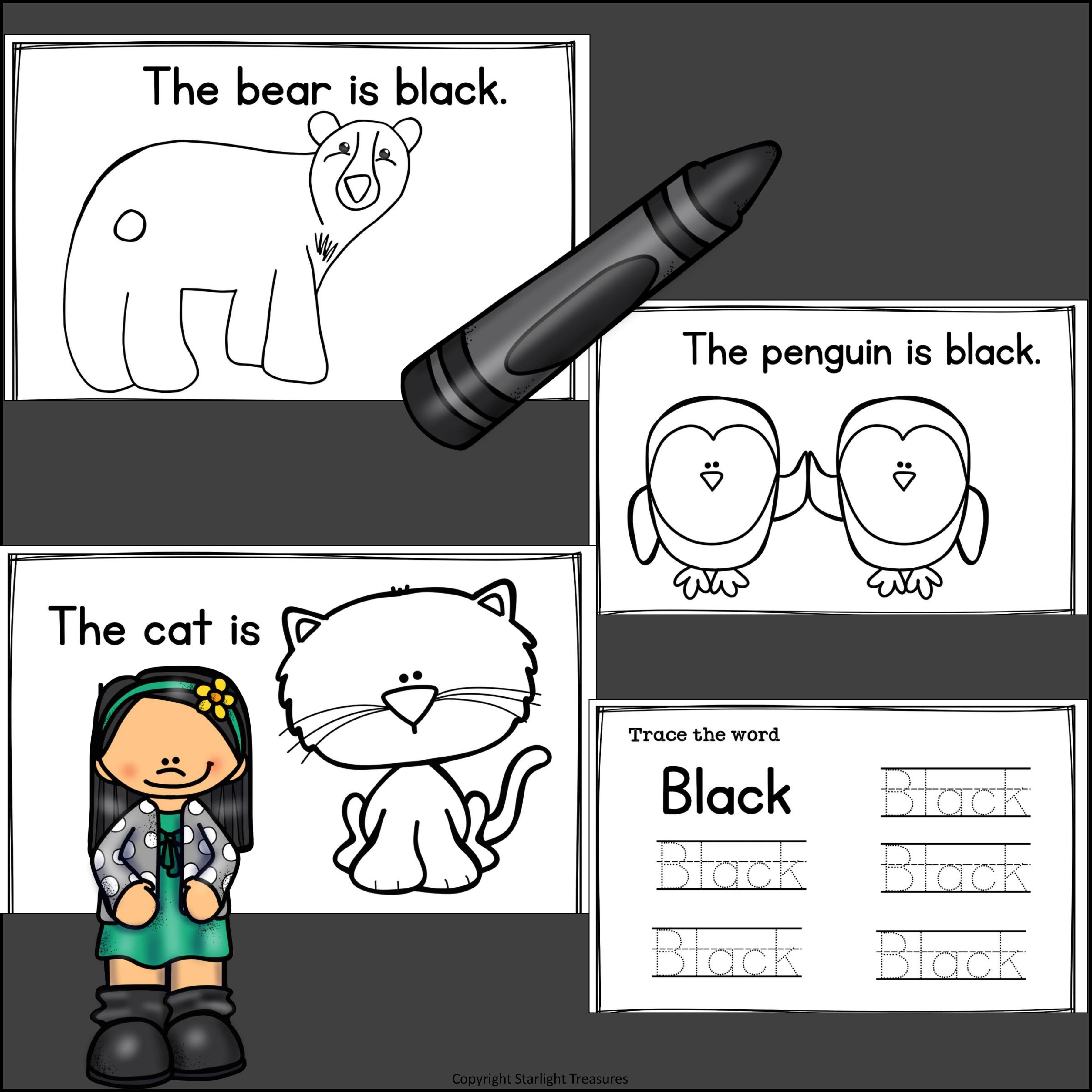 Colors of the Week: Black Mini Book
