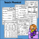Double Consonants Worksheets and Activities for Early Readers