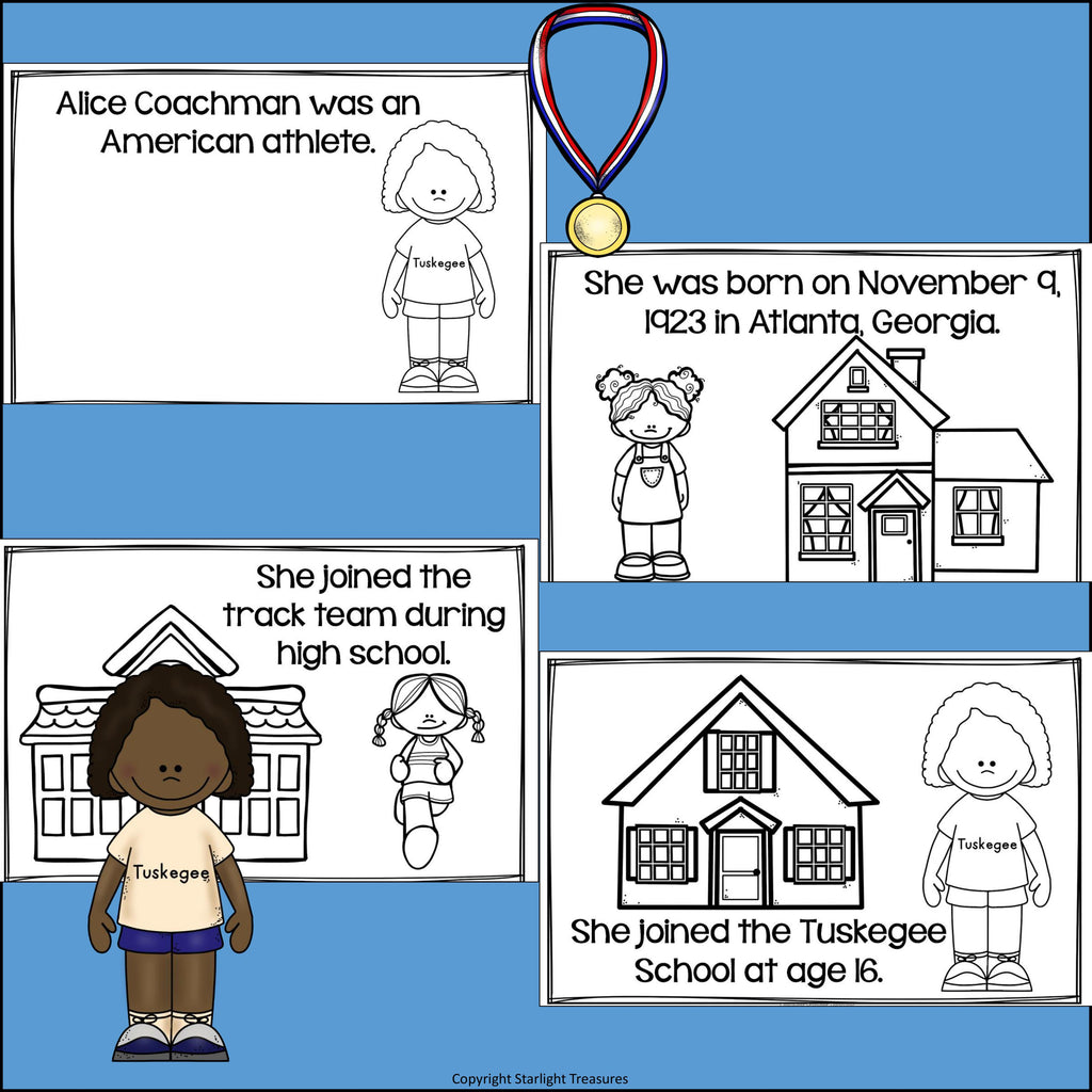 Alice Coachman Mini Book for Early Readers