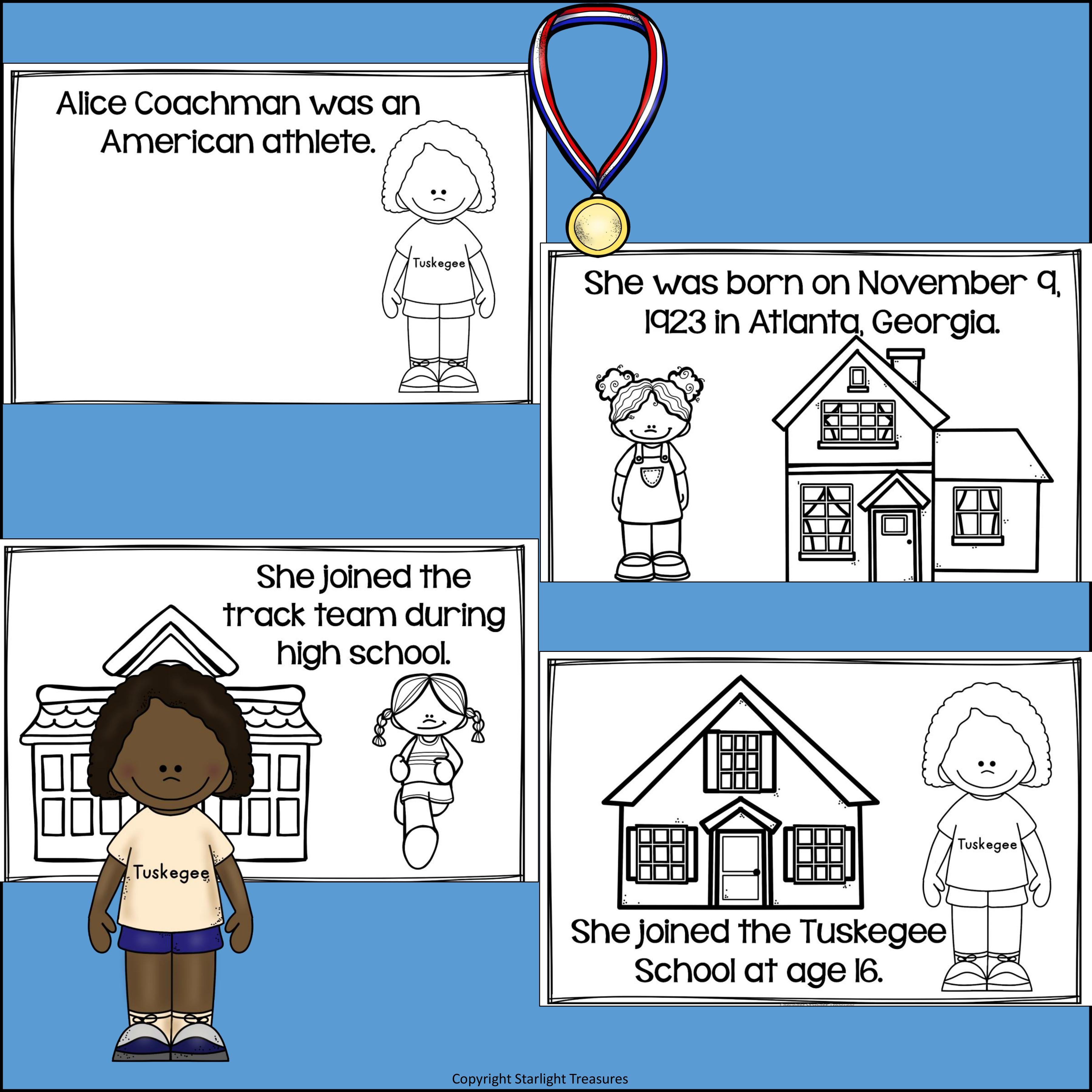 Alice Coachman Mini Book for Early Readers