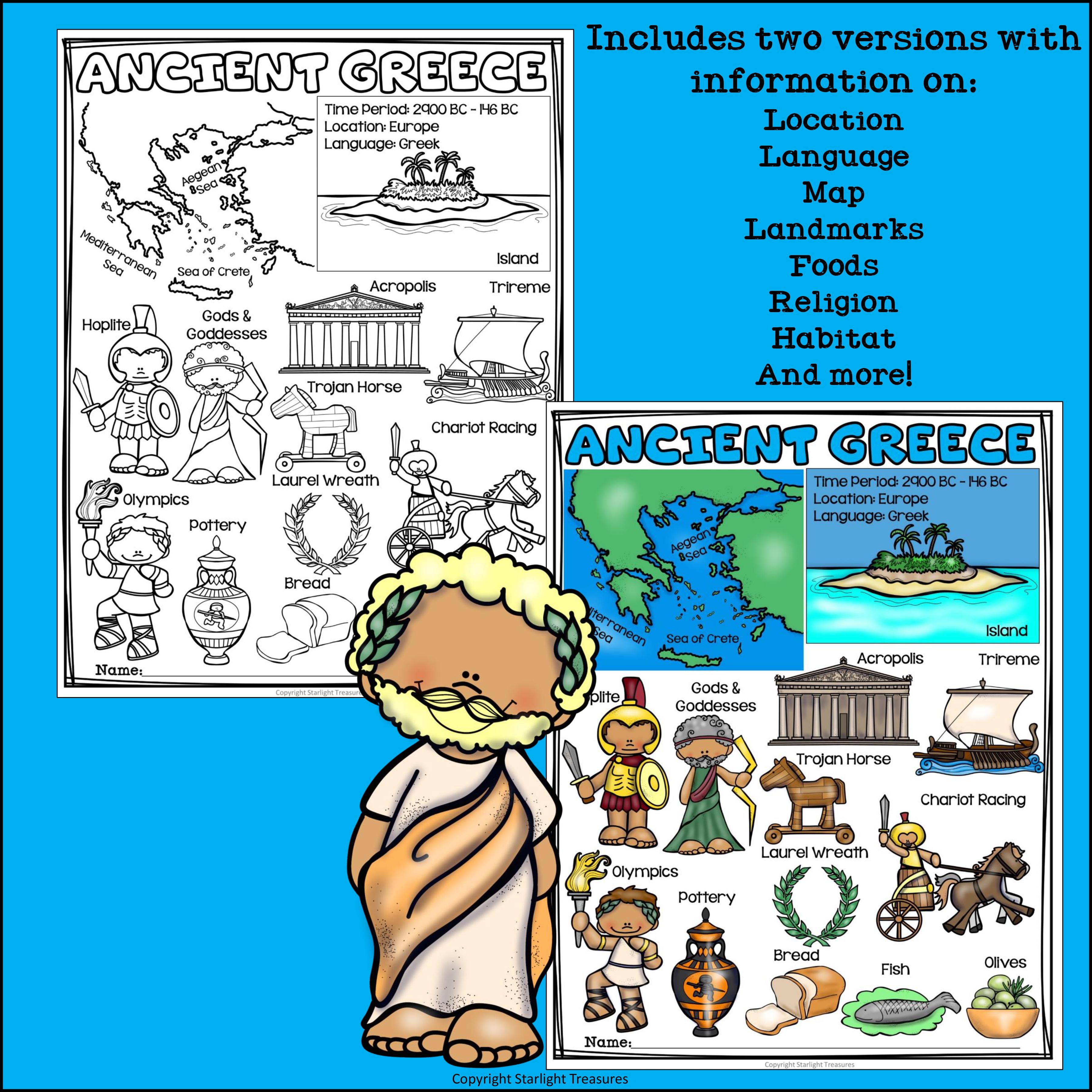 Ancient Greece Fact Sheet