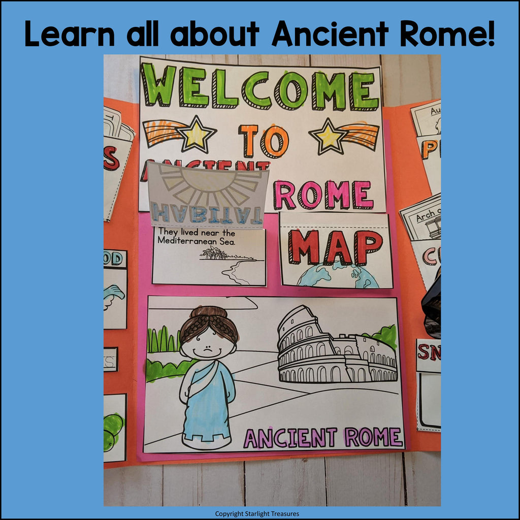 Ancient Rome Lapbook for Early Learners