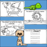 The Desert Mini Book for Early Readers: Desert Animals