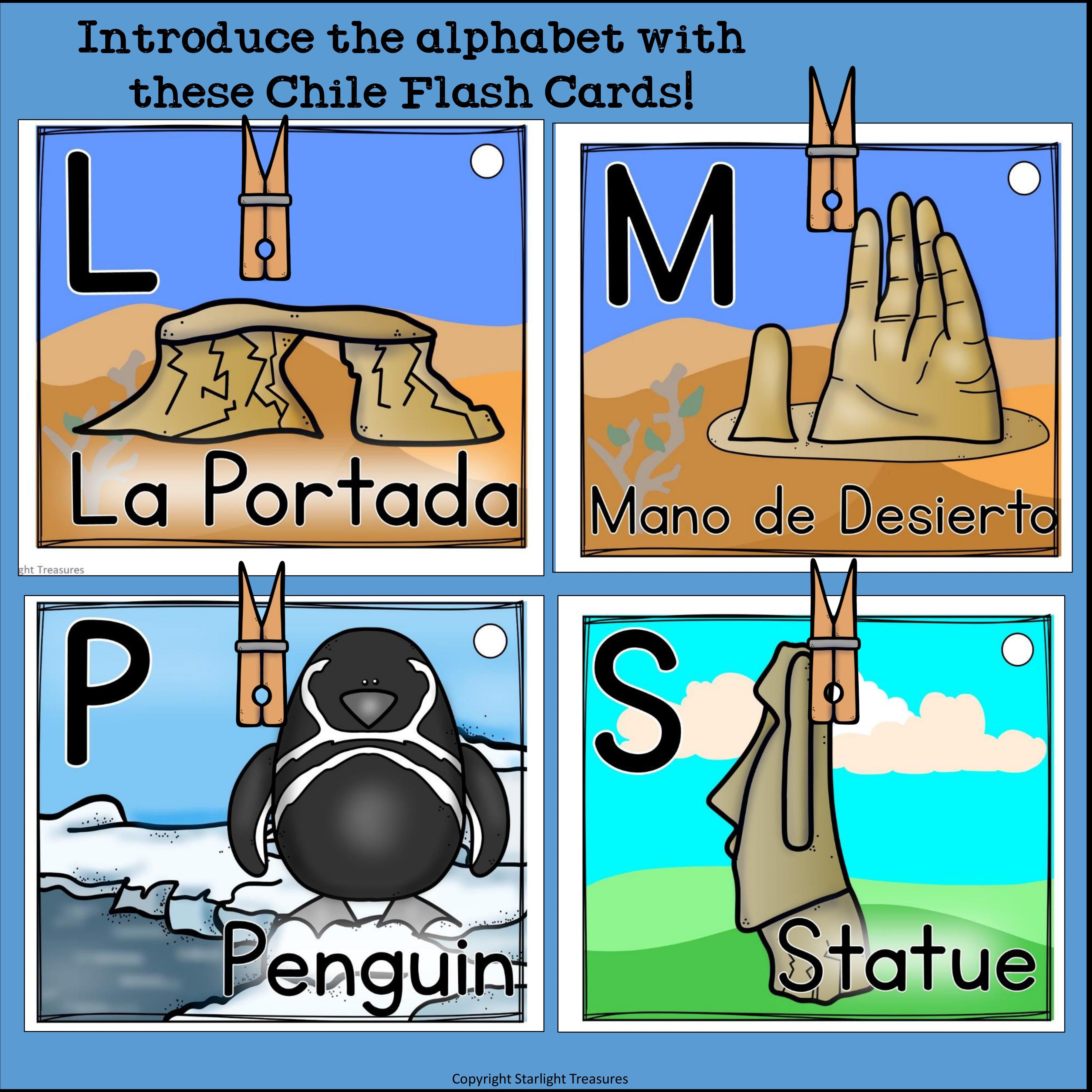Chile Flash Cards