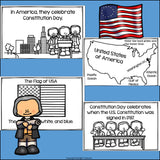Constitution Day Mini Book for Early Readers