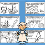 Colonial Times Mini Book for Early Reader