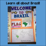 Brazil Lapbook for Early Learners - A Country Study