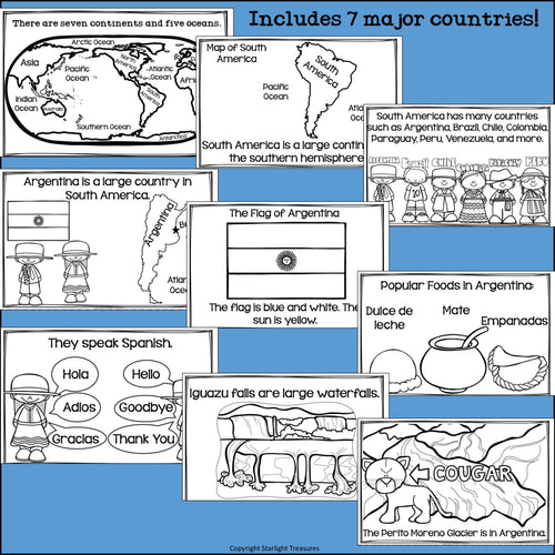 All About South America Complete Unit