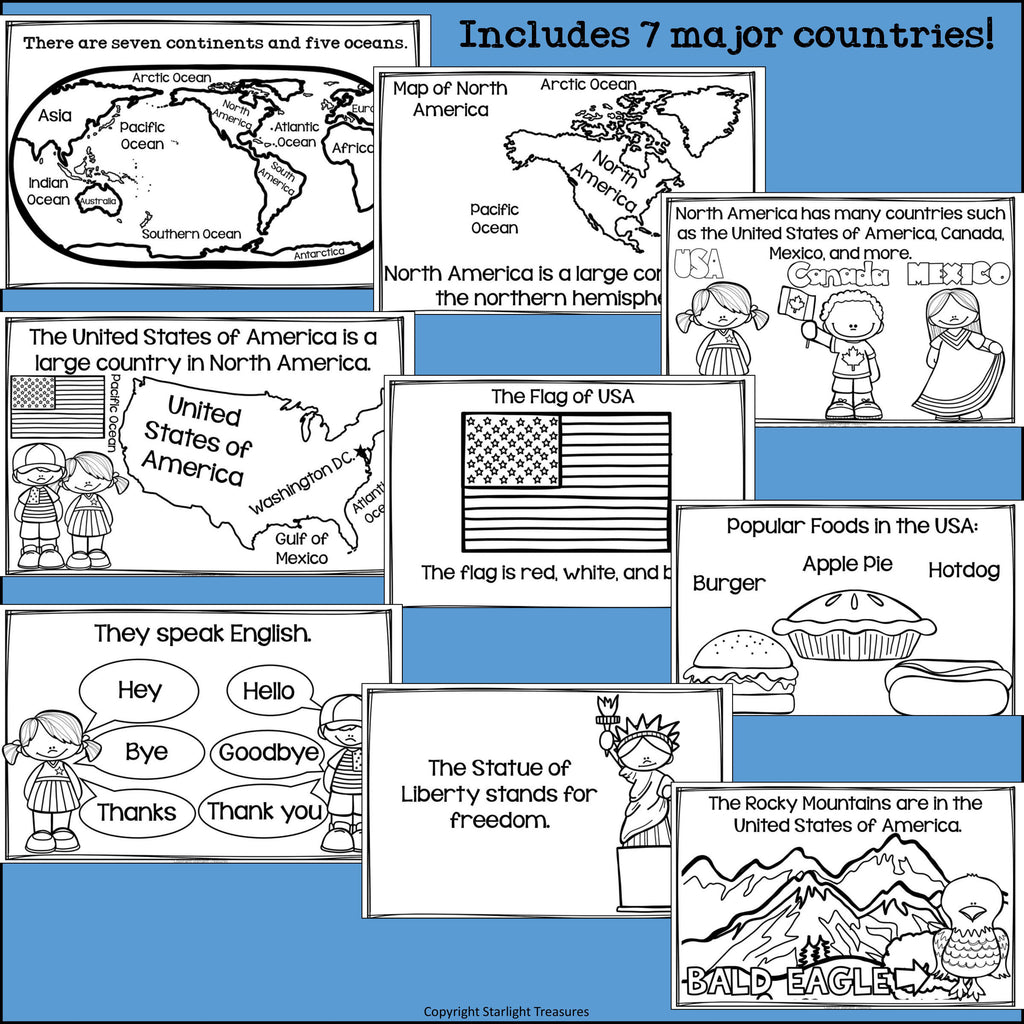 All About North America Complete Unit 