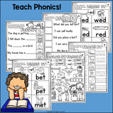 Short E Worksheets and Activities for Early Readers