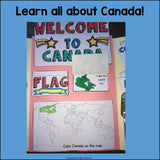 Canada Lapbook for Early Learners - A Country Study