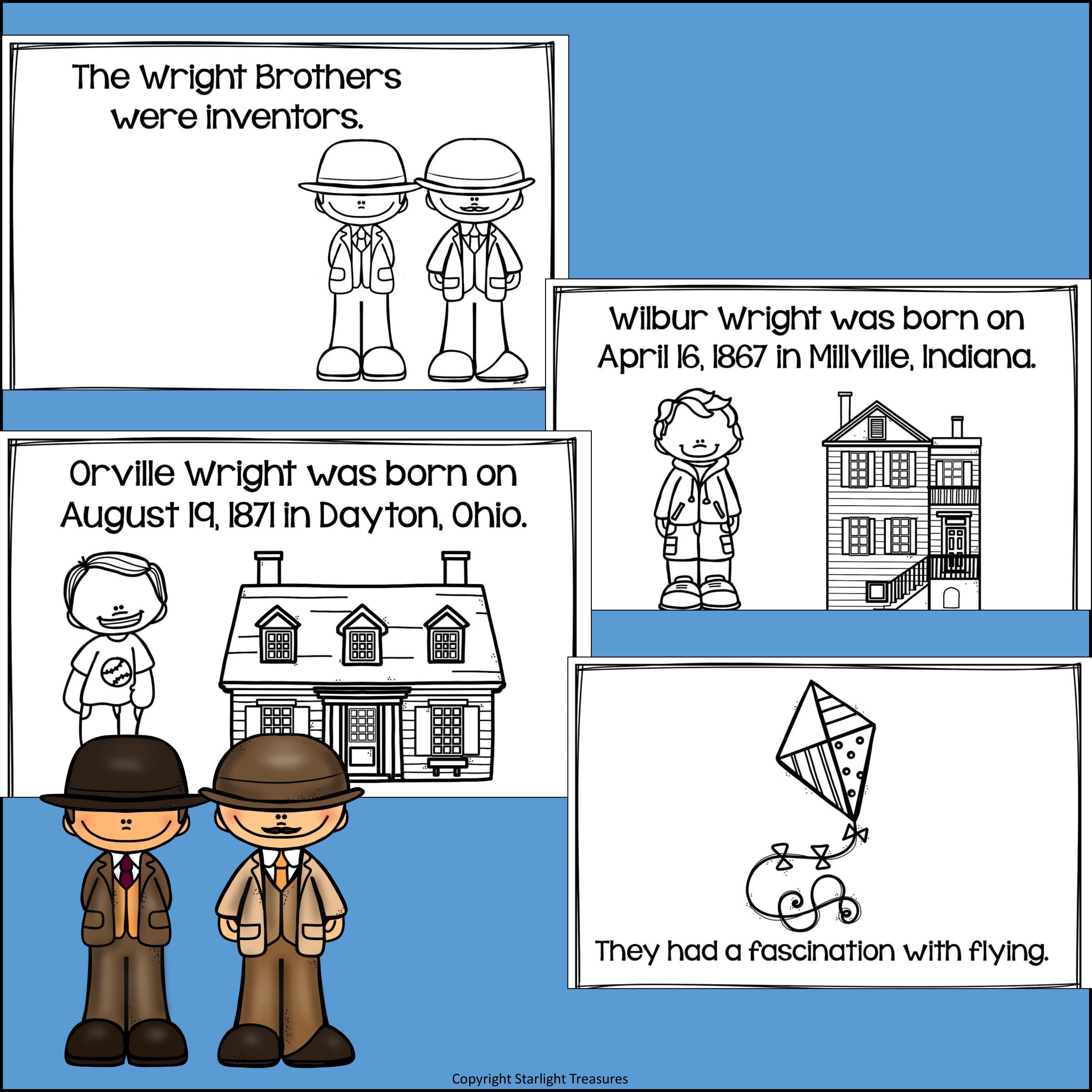 Wright Brothers Mini Book for Early Readers: Inventors