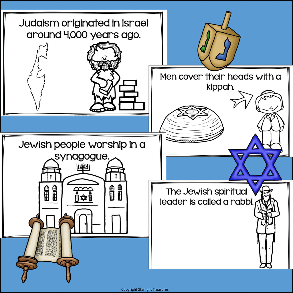 Judaism Mini Book for Early Readers: World Religions
