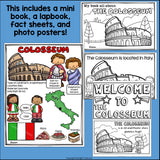 Colosseum Complete Unit for Early Learners - World Landmarks