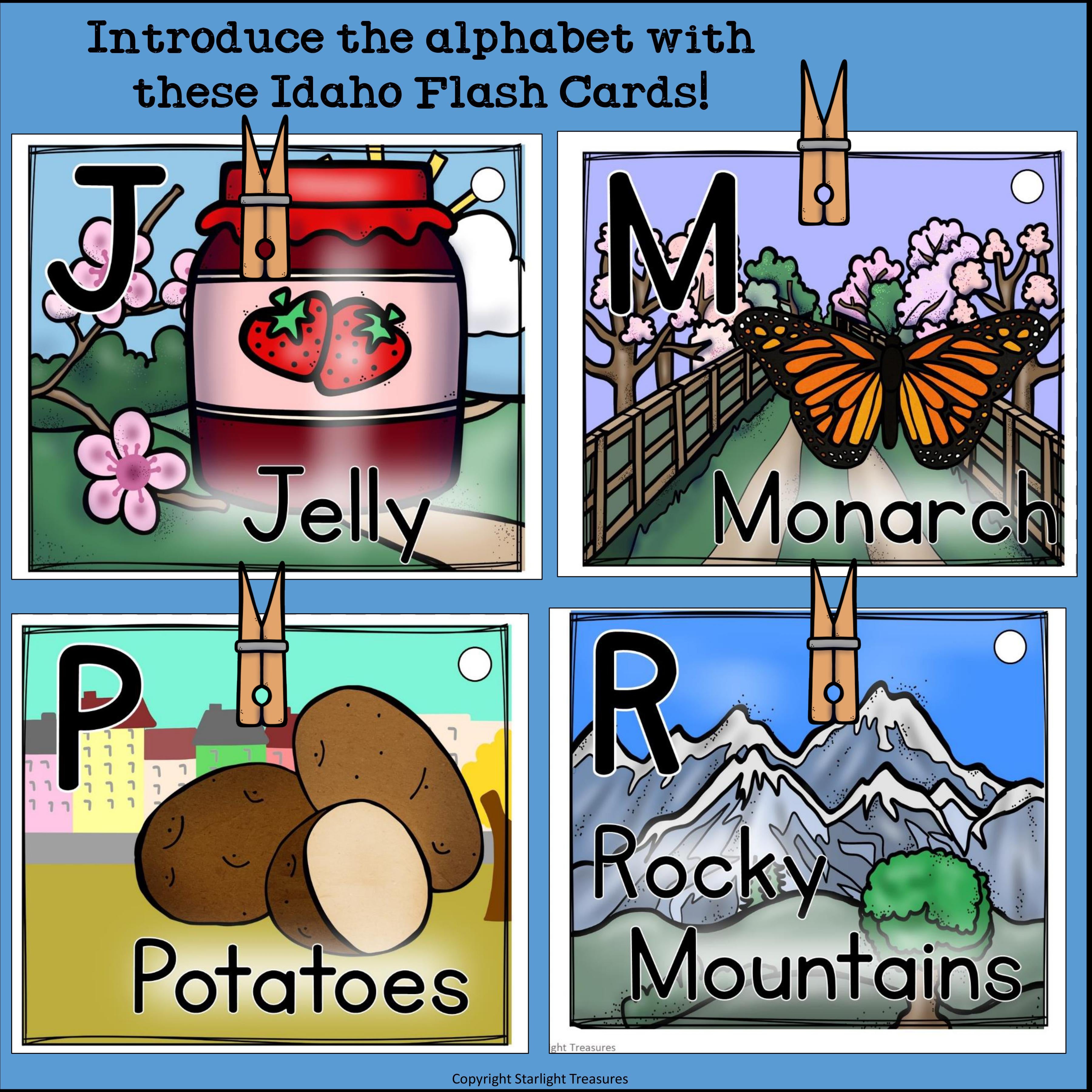 Idaho Flash Cards