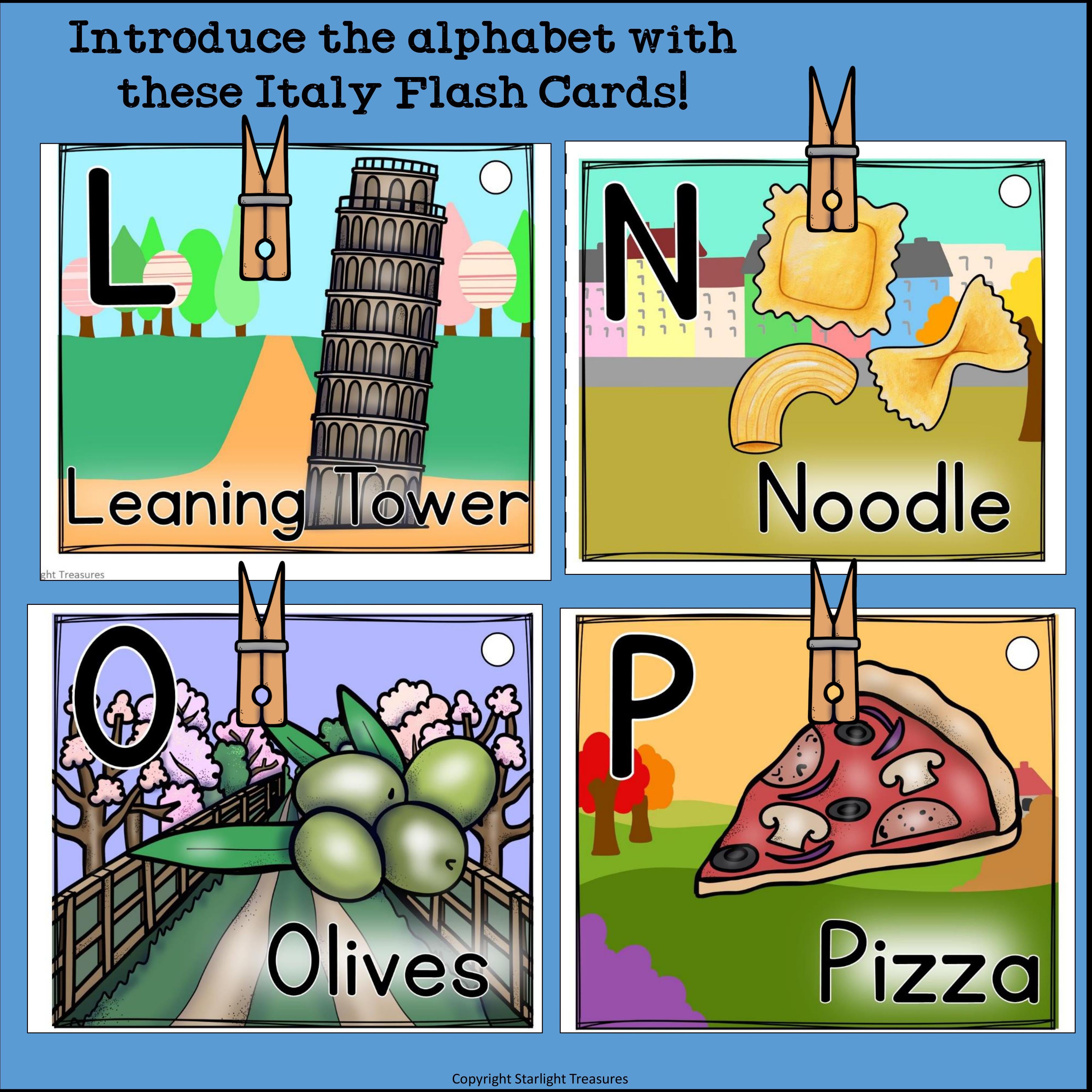 Italy Flash Cards