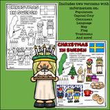 Christmas in Sweden Fact Sheet for Early Readers